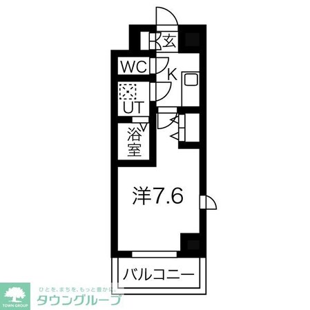 メイクス新栄の物件間取画像